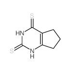 1H-Cyclopentapyrimidine-2,4(3H,5H)-dithione,6,7-dihydro- (8CI,9CI) Structure