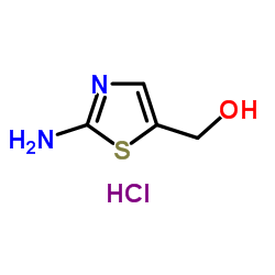 (2-氨基噻唑-5-基)甲醇盐酸盐结构式