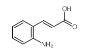 2-Propenoicacid, 3-(2-aminophenyl)- structure