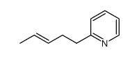 Pyridine, 2-(3E)-3-pentenyl- (9CI)结构式