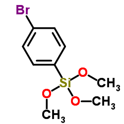 (4-Bromophenyl)(trimethoxy)silane picture