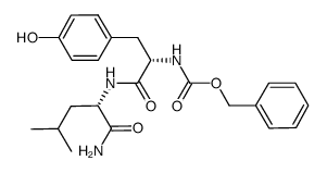 Z-Tyr-Leu-NH2结构式