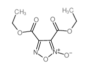 diethyl 1,2,5-oxadiazole-3,4-dicarboxylate 2-oxide结构式