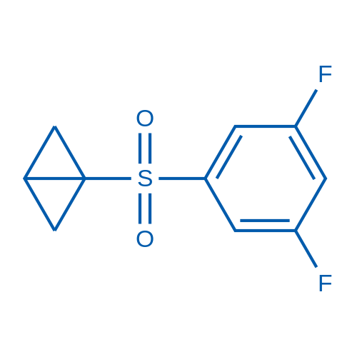 1-((3,5-Difluorophenyl)sulfonyl)bicyclo[1.1.0]butane picture