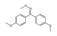 N-methoxy-1,1-bis(4-methoxyphenyl)methanimine结构式