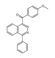 (4-methoxyphenyl)(4-phenylphthalazin-1-yl)methanone Structure