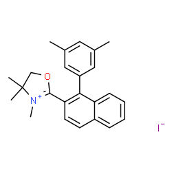 2-(1-(3,5-DIMETHYLPHENYL)-2-NAPHTHYL)-4,5-DI-H-TRIMETHYLOXAZOLIUM IOD, TECH, 75结构式