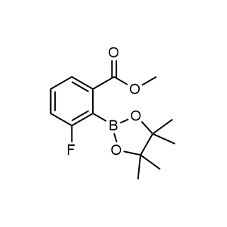 3-氟-2-(4,4,5,5-四甲基-1,3,2-二氧硼烷-2-基)苯甲酸甲酯图片