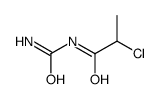 (2-CHLORO-PROPIONYL)-UREA Structure