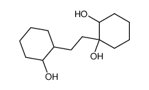 1-[2-(2-hydroxy-cyclohexyl)-ethyl]-cyclohexane-1,2-diol Structure