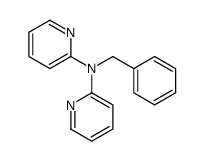 N-benzyl-N-pyridin-2-ylpyridin-2-amine Structure