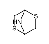 2,5-dithia-7-azabicyclo[2.2.1]heptane结构式