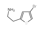 2-(4-溴-2-噻吩)-乙胺结构式