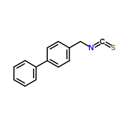 4-(Isothiocyanatomethyl)biphenyl Structure