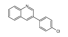 3-(4-chlorophenyl)quinoline picture