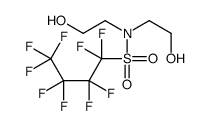 1,1,2,2,3,3,4,4,4-nonafluoro-N,N-bis(2-hydroxyethyl)butane-1-sulfonamide Structure