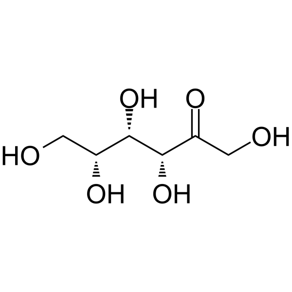 D-(−)-Fructose Structure