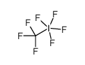 Tetrafluoro(trifluoromethyl)iodine结构式