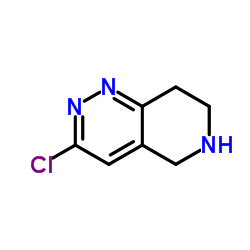 3-chloro-5,6,7,8-tetrahydropyrido[4,3-c]pyridazine Structure