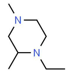 Piperazine, 1-ethyl-2,4-dimethyl- (9CI)结构式