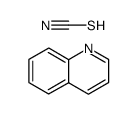 thiocyanic acid, compound with quinoline (1:1)结构式