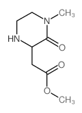 2-Piperazineaceticacid,4-methyl-3-oxo-,methylester(9CI) picture