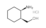 cis-2-hydroxymethyl-1-cyclohexylamine hydrochloride Structure