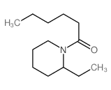 1-(2-ethyl-1-piperidyl)hexan-1-one structure