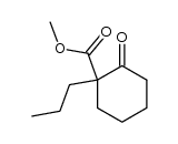 2-(methoxycarbonyl)-2-propylcyclohexanone Structure