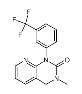 3-methyl-1-(3-trifluoromethyl-phenyl)-3,4-dihydro-1H-pyrido[2,3-d]pyrimidin-2-one Structure