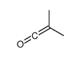 DIMETHYLKETENE Structure