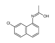 N-(7-chloronaphthalen-1-yl)acetamide Structure