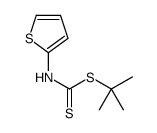 tert-butyl N-thiophen-2-ylcarbamodithioate Structure