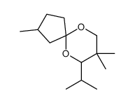 3,8,8-trimethyl-9-propan-2-yl-6,10-dioxaspiro[4.5]decane Structure