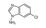 1H-Benzimidazol-1-amine,6-chloro-(9CI) Structure