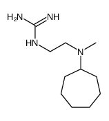 2-[2-[cycloheptyl(methyl)amino]ethyl]guanidine Structure