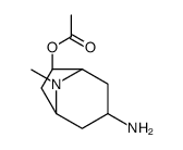 3-AMINO-8-METHYL-8-AZABICYCLO[3.2.1]OCTAN-6-YL ACETATE结构式