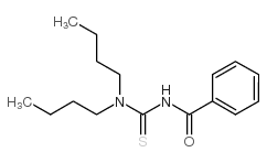 N-[(DIBUTYLAMINO)THIOXOMETHYL]-BENZAMIDE structure