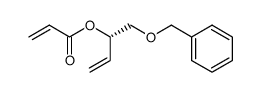 (S)-1-(benzyloxy)but-3-en-2-yl acrylate Structure