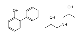 1-(2-hydroxypropylamino)propan-2-ol,2-phenylphenol Structure