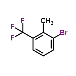 1-Bromo-2-methyl-3-(trifluoromethyl)benzene structure