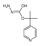 Hydrazinecarboxylic acid, 1-methyl-1-(4-pyridinyl)ethyl ester (9CI) picture