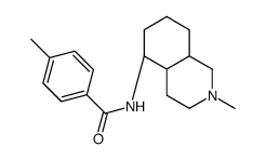 N-[(4aR,8aS)-2-methyl-3,4,4a,5,6,7,8,8a-octahydro-1H-isoquinolin-5-yl]-4-methylbenzamide Structure