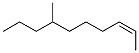 (Z)-7-Methyl-2-decene Structure