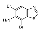 5,7-Dibromobenzo[d]thiazol-6-amine picture