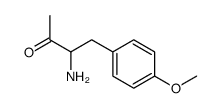 2-Butanone,3-amino-4-(4-methoxyphenyl)-(9CI) structure