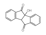 4b-hydroxy-9bH-indeno[2,3-a]indene-5,10-dione结构式