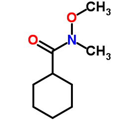 N-Methoxy-N-methylcyclohexanecarboxamide Structure