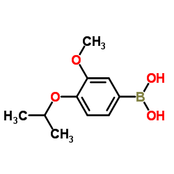 4-Isopropoxy-3-methoxyphenylboronic acid Structure