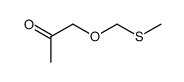 2-Propanone, 1-[(methylthio)methoxy]- (9CI) Structure